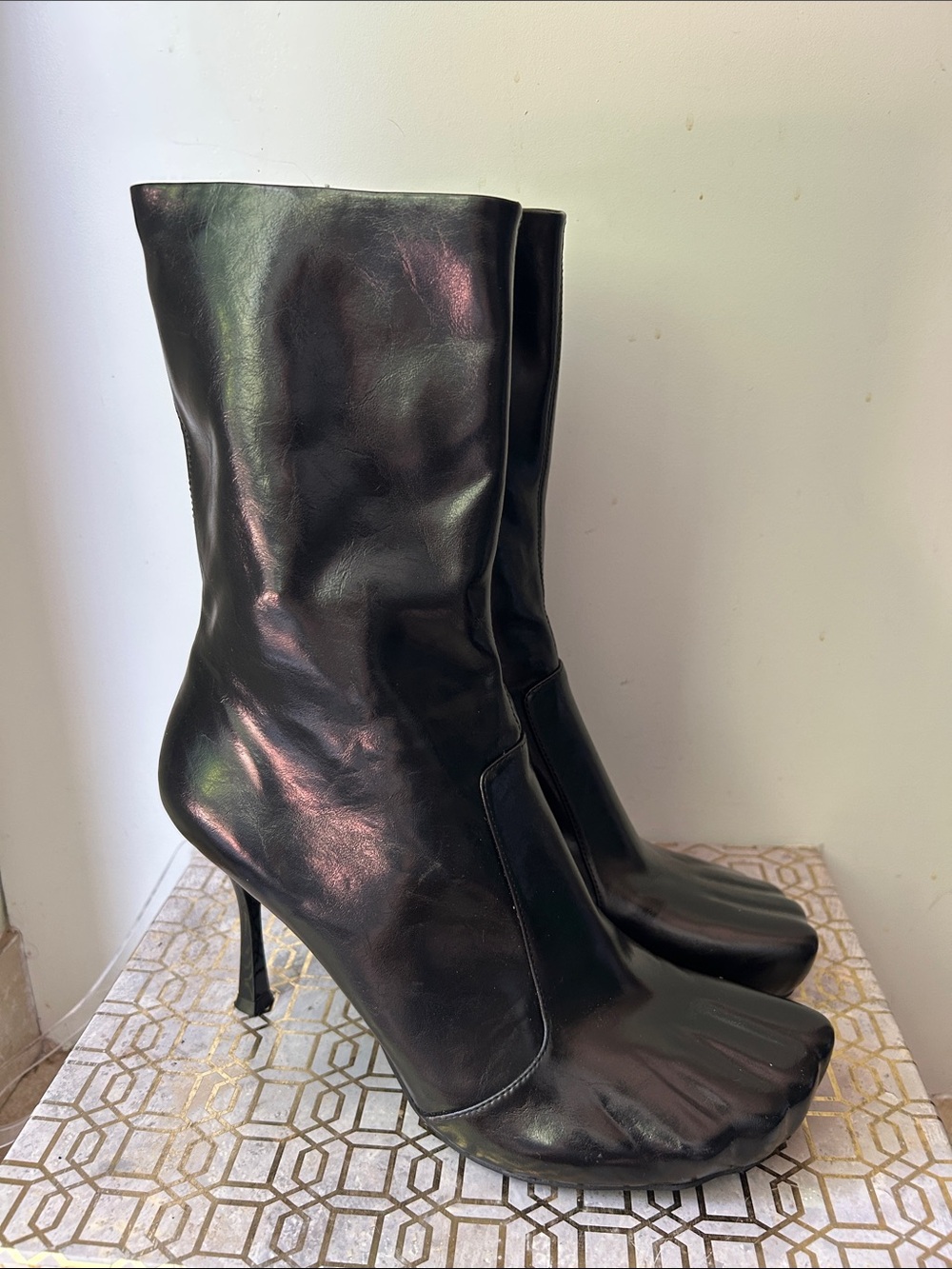 Jeffrey Campbell Visionary Boots Women's size 10